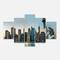 Designart - New York City Skyline Panorama - Large Photography Canvas Art Print